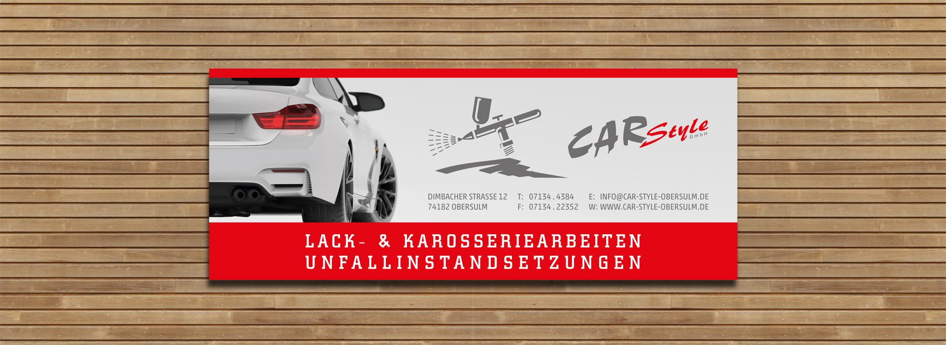 Car Style Obersulm Schild